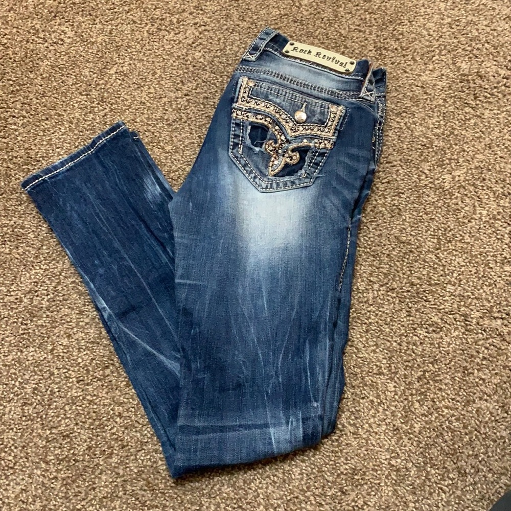 Rock Revival/Size 26/Straight Leg/Style Betty/Like new quality